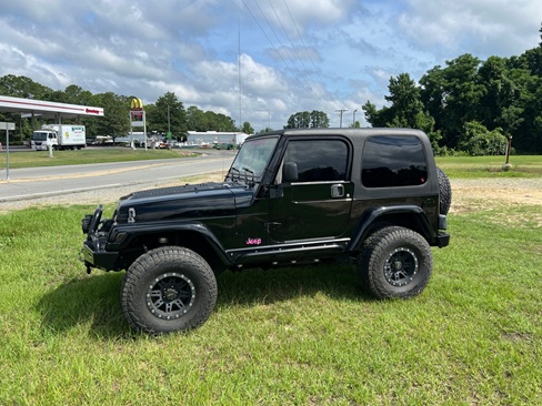 second generation two door Wrangler