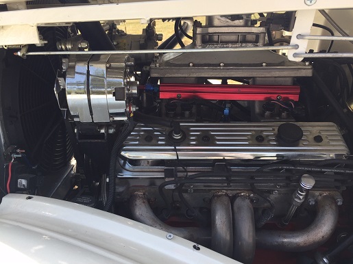 SBC in 35 Chevy sedan small block Chevy build