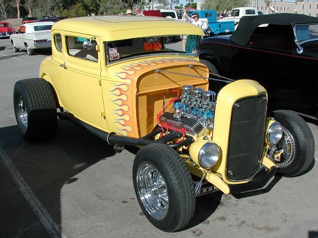 small block Chevy powered Model A hot rod hot rods and custom cars