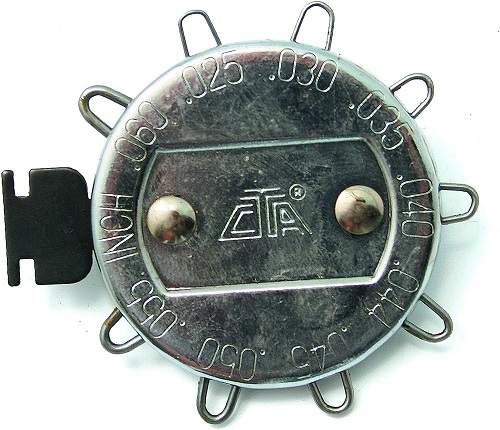 spark plug gapping tool loop style spark plug gap gauge