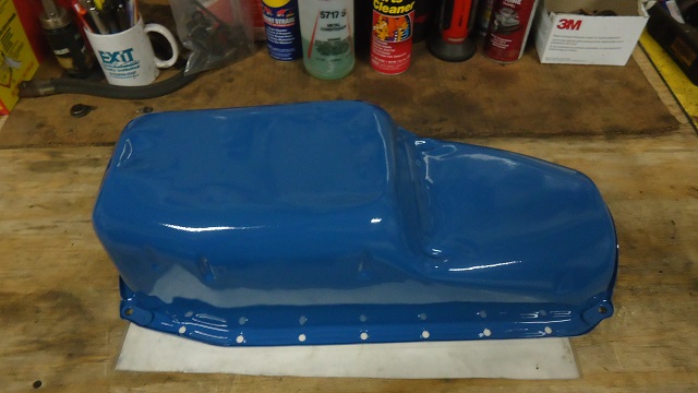 best way to paint engine oil pan