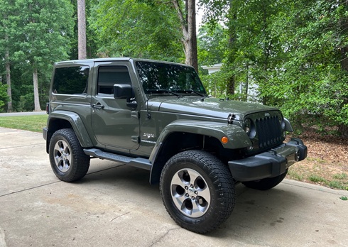 tire size for Jeep Wrangler with 3.5 lift