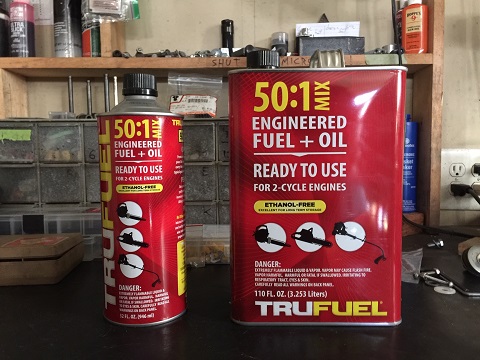 pre-mixed two-stroke engine oil best canned gas