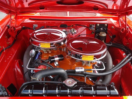 vintage 426 Hemi engine muscle car history