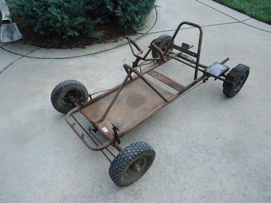Bird go kart restoration vintage Bird Go Kart