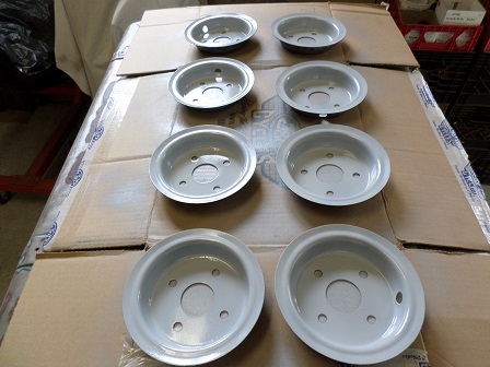 two-piece wheels for go kart
