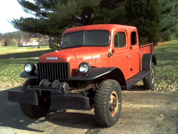 Dodge Power Wagon 4x4 with crew cab body