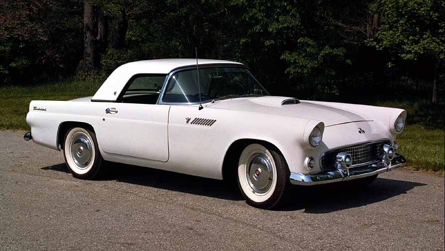 1955 Thunderbird was the last year for positive ground on Ford cars