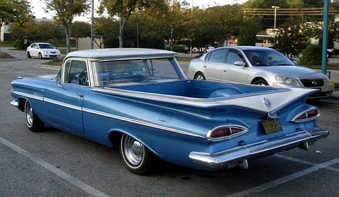 1959 Chevy El Camino 1959 El Camino with cats eye taillamps
