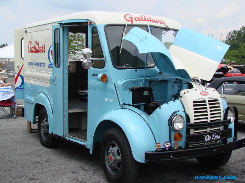 stand and drive milk truck
