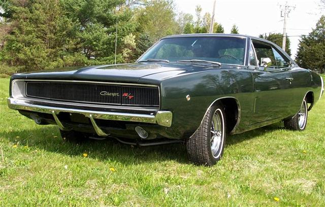 1968 Dodge Charger is a good muscle car to restore