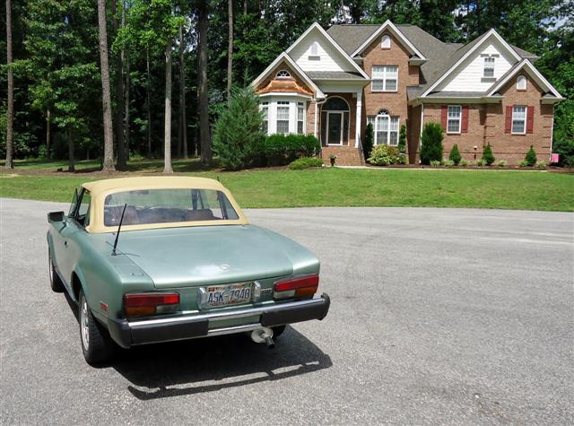 1979 Fiat Spider 2000 classic Fiat Spider exhaust