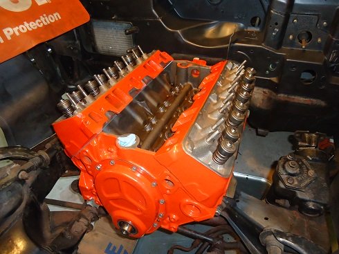 valvetrain assembly small-block Chevy