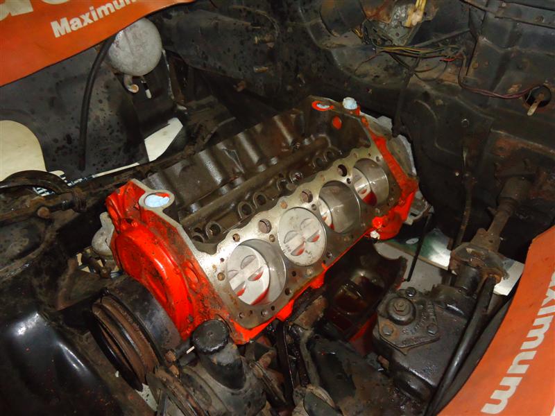 1966 Corvette 327 engine rebuild Corvette 327 engine disassembly