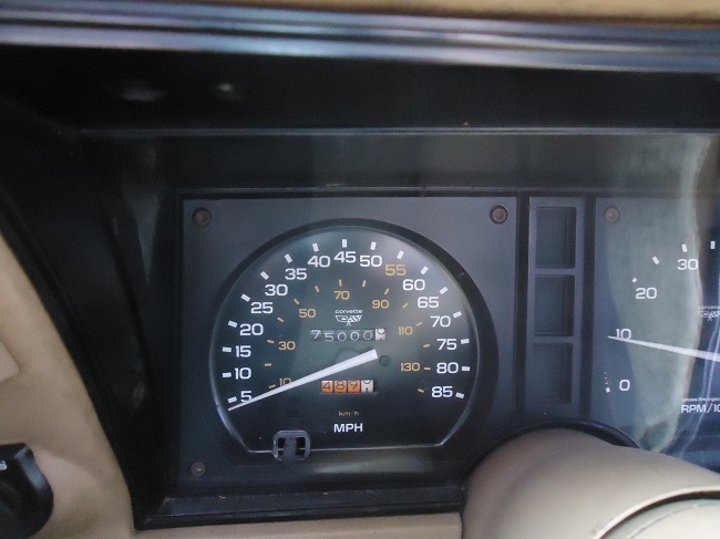 when was the 85 MPH Speedometer Law