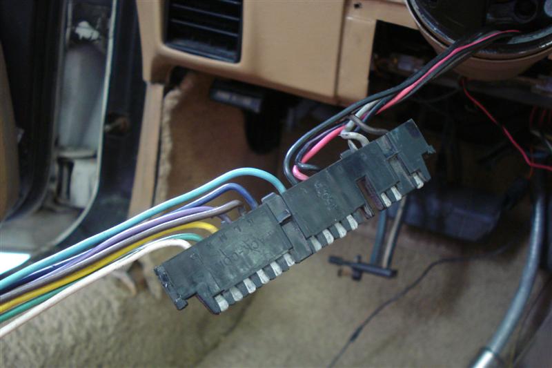 1982 Corvette turn signal switch installation