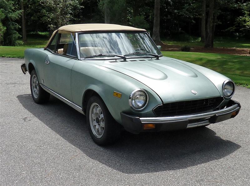 1979 Fiat Spider history and information classic Fiat Spider restored