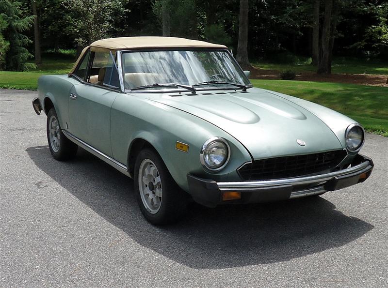 classic Fiat Spider restoration