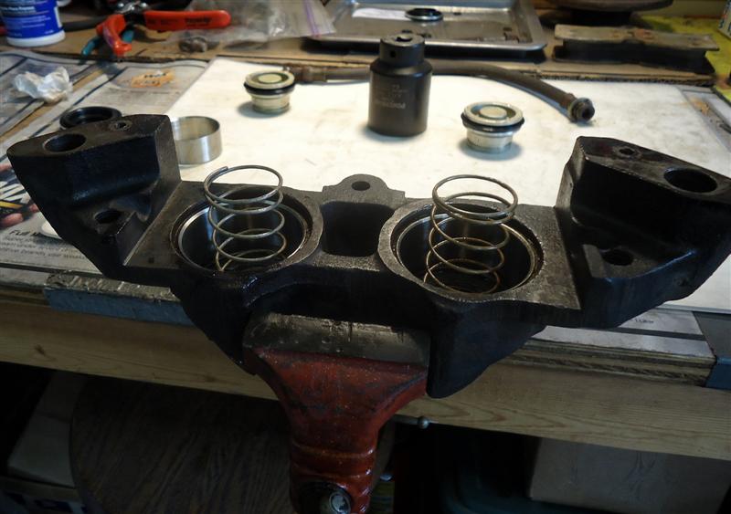 Corvette caliper install Corvette caliper rebuild and reassembly