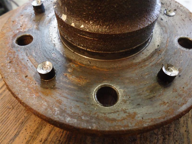 C3 Corvette brakes Corvette rotor removal