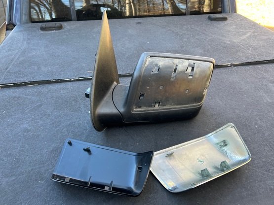 automotive replacement rarts mirror assembly