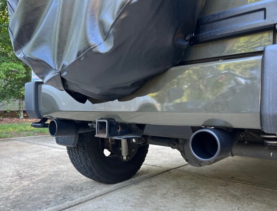 Jeep Wrangler Axle Back Exhaust
