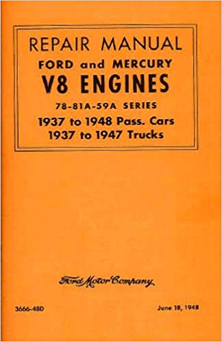 Flathead Ford V8 repair manual Flathead Ford repair manual