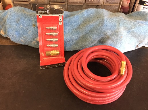 air hose for workshop compressor