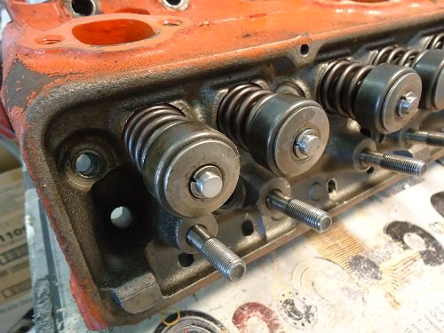 overhaul 327 Chevy heads