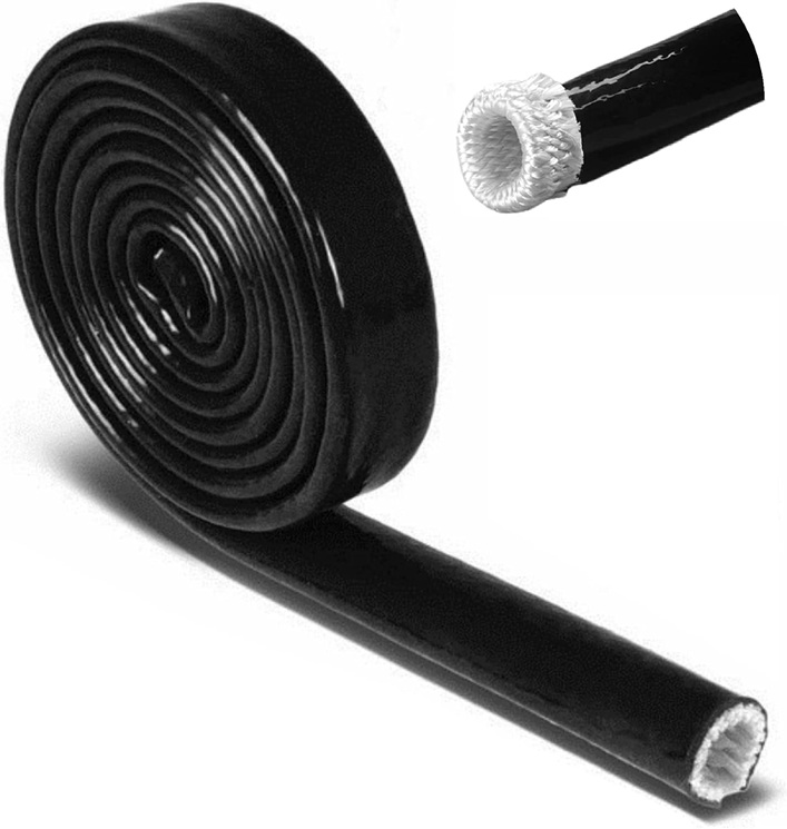 heat sleeve for automotive wiring near exhaust