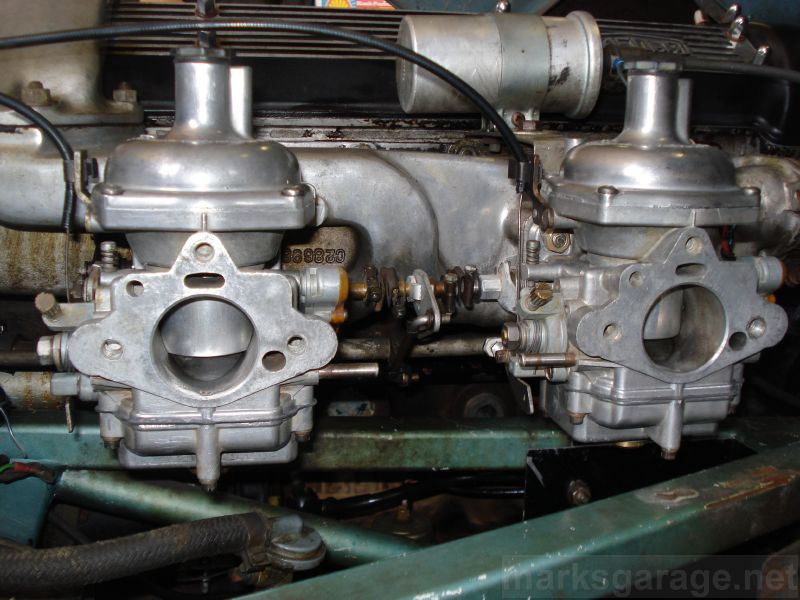 Jaguar ZS carburetors