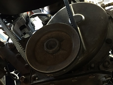 crankshaft pulley Willys Jeep CJ2A Willys Jeep CJ2A crankshaft pulley