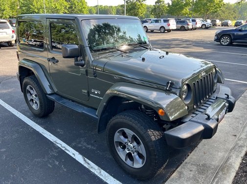 Jeep Wrangler tire and wheel sizes