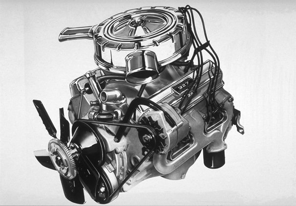 history of Chevy small blocks 1965