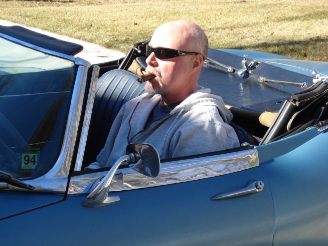 1968 Jaguar XKE author Mark Trotta