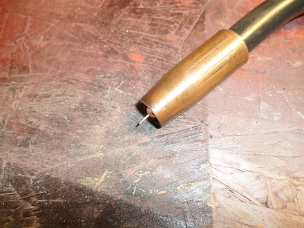 MIG welding torch