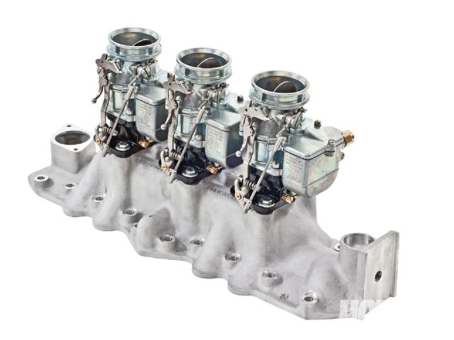 Flathead Ford V8 intake manifold triple deuce flathead manifold