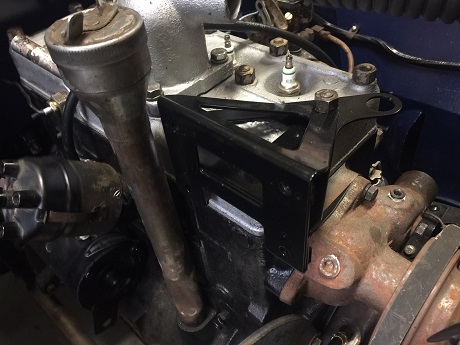 install oil canister filter on Jeep CJ2A add oil filter to old Jeep