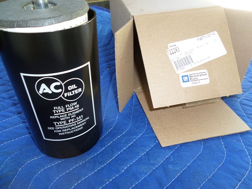 327 oil filter canister replacement