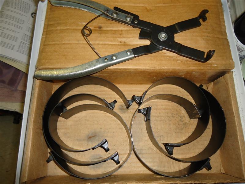 old car engine repair piston ring installation tool