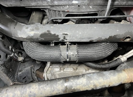 remove lower radiator hose 2016 Jeep Wrangler
