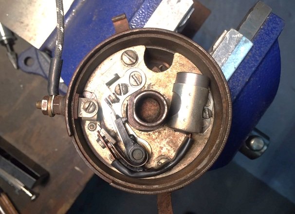 ignition coil for points ignition