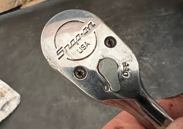 Snap-on ratchet made in USA vintage Snap-On ratchet