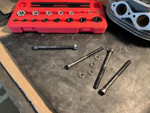 tap and die set for automotive engine repair
