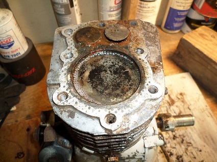 remove stuck piston in small engine vintage small engine repair