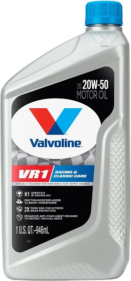 Valvoline VR1 racing and classic car oil Valvoline VR1 racing oil review