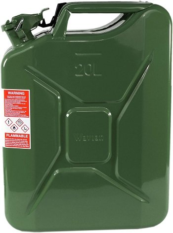 Jerry Can Colors best metal gas can on the market