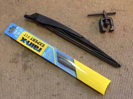 replace wiper blades on daily driver