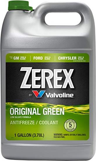 zerex original green antifreeze and coolant